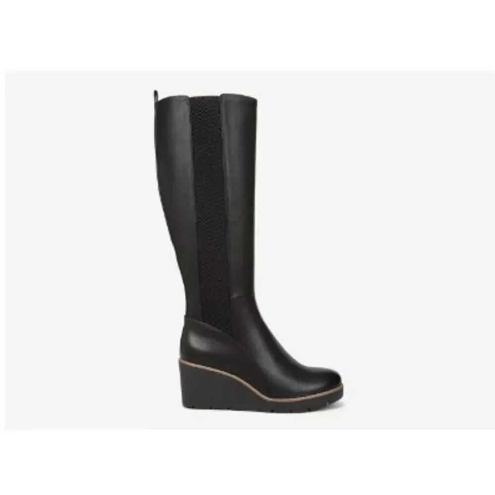 New NWOB SOUL Naturalizer Adrian Wedge‎ Boot Size 10 Black